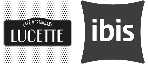 Logo hotel Ibis Nantes La Beaujoire et restaurant Lucette