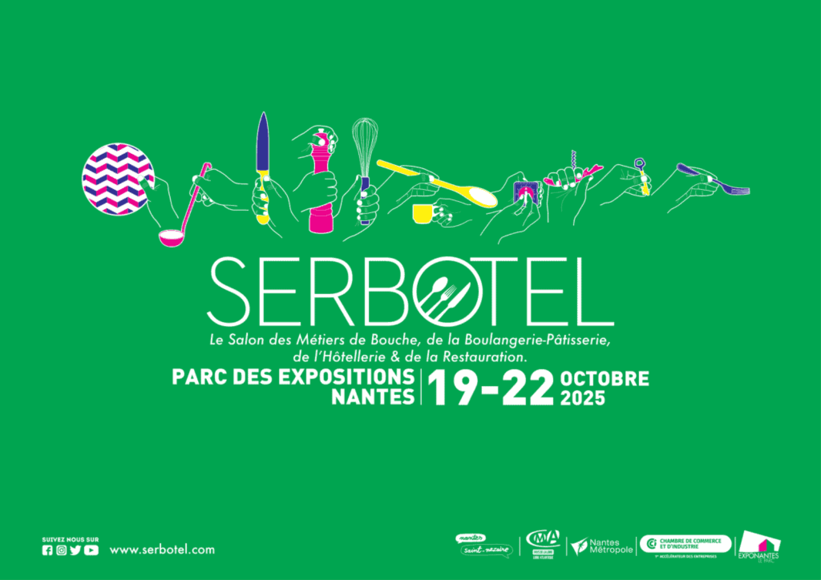 Serbotel 2025 à Nantes - Du 19 au 22 octobre 2025