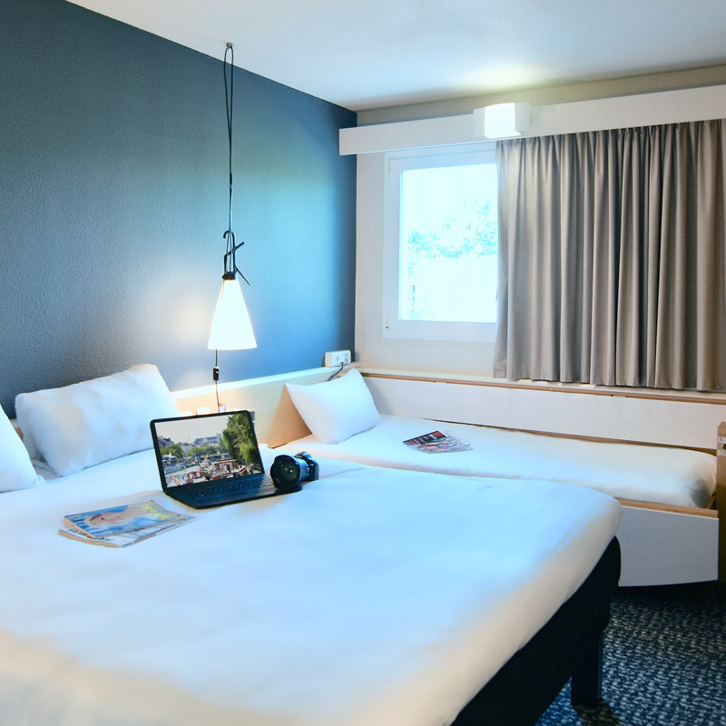 Chambre triple h&ocirc;tel Ibis Nantes
