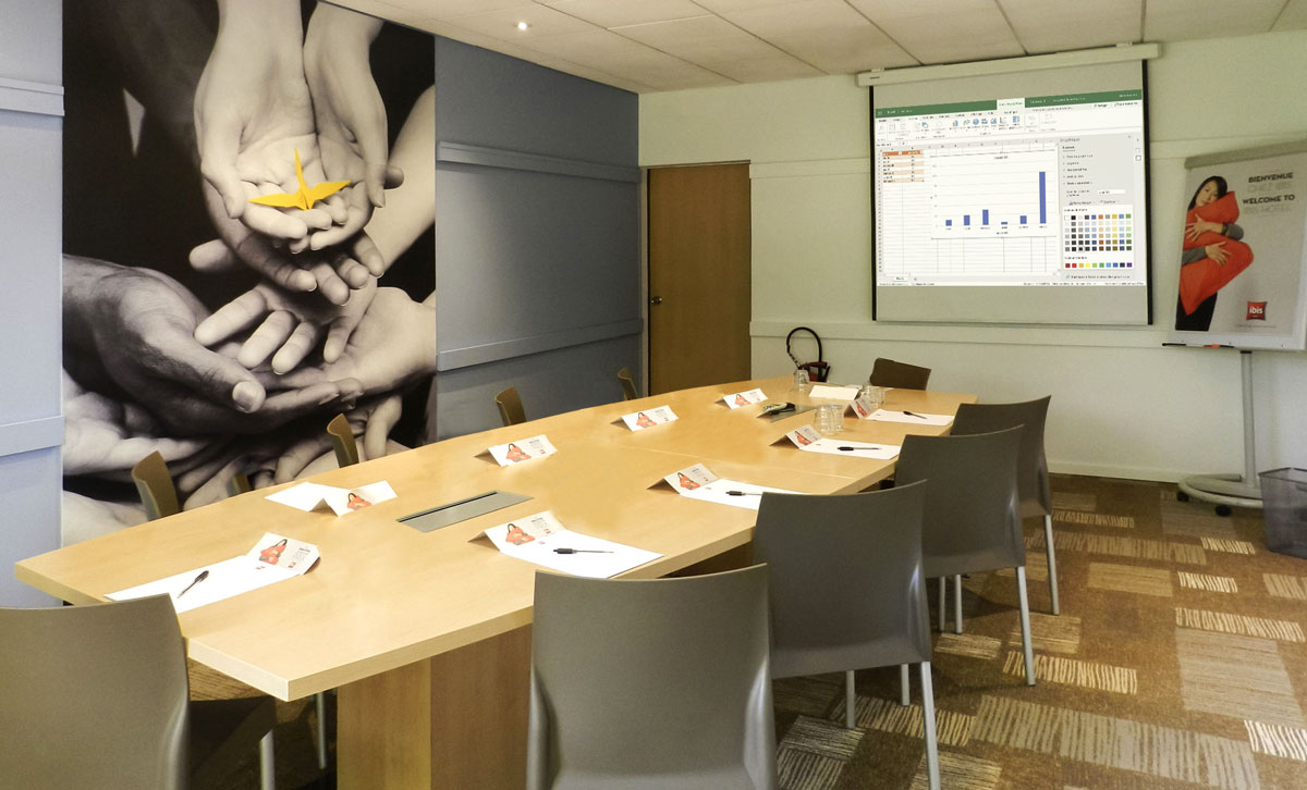 Salle de r&eacute;union et s&eacute;minaire de l'h&ocirc;tel Ibis Nantes La Beaujoire