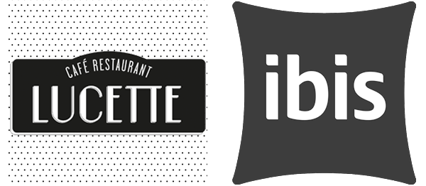 Logo hotel Ibis Nantes La Beaujoire et restaurant Lucette
