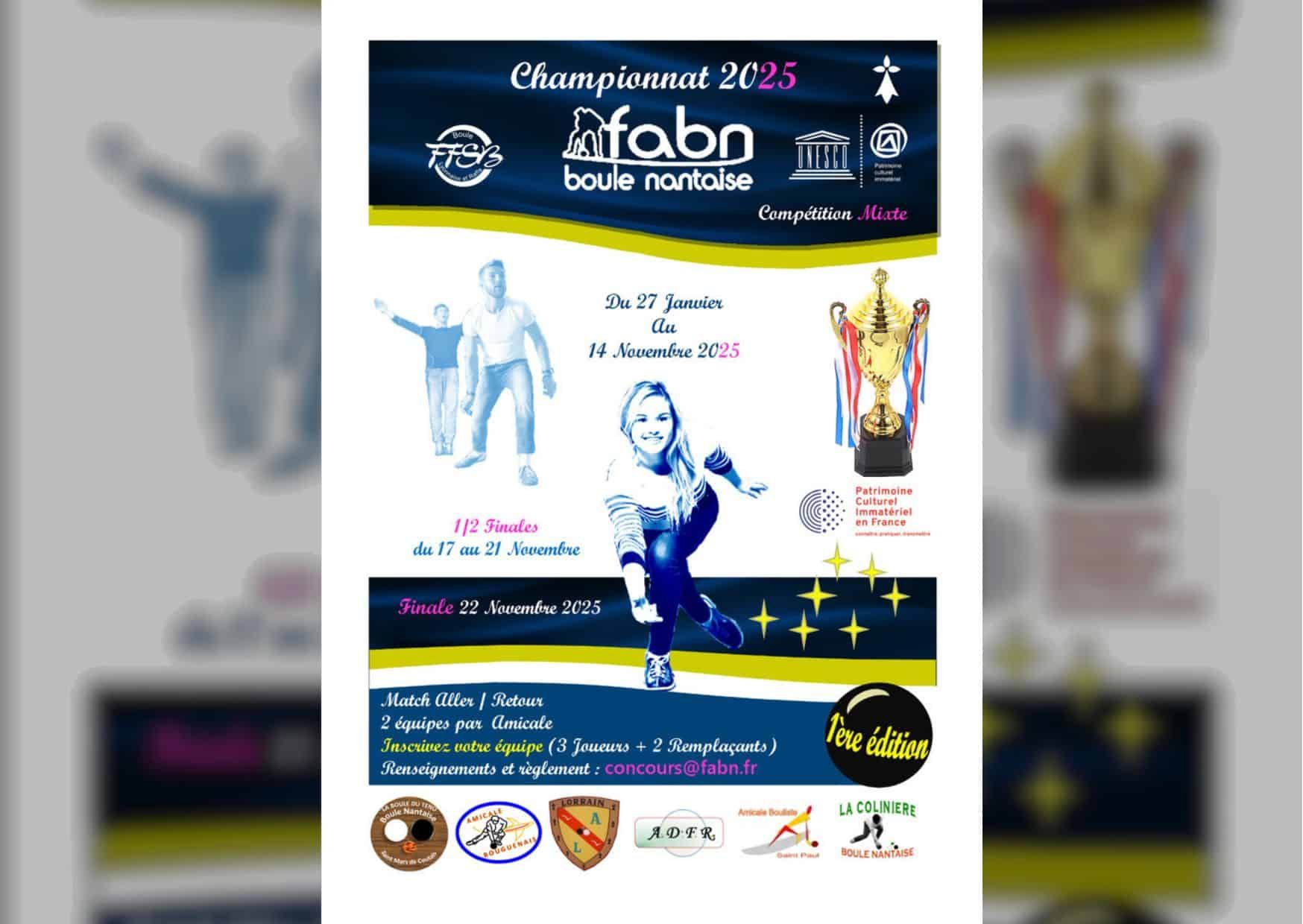 Championnat de Boule nantaise à Nantes